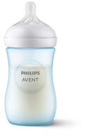Fľaša Avent Philips Natural Response 260 ml modrá Fľaša Avent Philips Natural Response 260 ml modrá