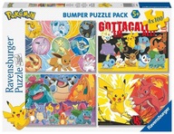Ravensburger Pokémon 4x100 kusov Ravensburger Pokémon 4x100 kusov