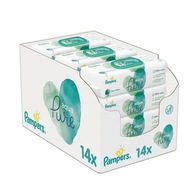 Pampers AQUA PURE utierky 14x48 kartón Pampers AQUA PURE utierky 14x48 kartón
