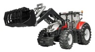 Traktor Steyr 6300 Terrus CVT s čelným nakladačom Traktor Steyr 6300 Terrus CVT s čelným nakladačom