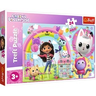 MAXI PUZZLE 24 ELWESOŁA GABI CAT HOUSE 14353 MAXI PUZZLE 24 ELWESOŁA GABI CAT HOUSE 14353