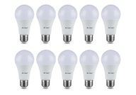 Sada 10ks LED žiaroviek 8,5W E27 3000K 806lm V-Tac