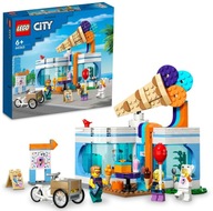BUDOVA ZMRZLINÁRNE LEGO CITY + 3 BLOKY FÓGÍK AKO DARČEK BUDOVA ZMRZLINÁRNE LEGO CITY + 3 BLOKY FÓGÍK AKO DARČEK