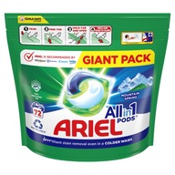 Ariel All in 1 Pods Mountain Spring kapsule na pranie 72 ks.