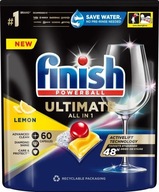 Kapsule do umývačky riadu Finish Powerball Ultimate All in One Lemon 60 ks.