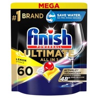 Finish ULTIMATE All in ONE kapsule do umývačky riadu 60 kusov Citrón Finish ULTIMATE All in ONE kapsule do umývačky riadu 60 kusov Citrón