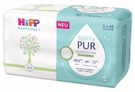 Hipp Soft&Pur vlhčené obrúsky 3 ks 99,9% voda