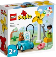LEGO DUPLO VETERNÁ TURBÍNA A ELEKTRICKÉ AUTO LEGO DUPLO VETERNÁ TURBÍNA A ELEKTRICKÉ AUTO