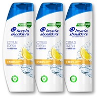Head&Shoulders Citrusový šampón na vlasy 3x400ml Head&Shoulders Citrusový šampón na vlasy 3x400ml