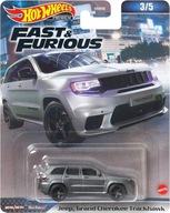 Model auta Mattel Hot Wheels Jeep Grand Cherokee Trackhawk 3/5 Model auta Mattel Hot Wheels Jeep Grand Cherokee Trackhawk 3/5