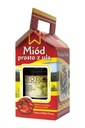 Ozdobná krabička na 1 téglik medu 900 ml (10 ks) - P1A