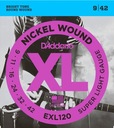 D'ADDARIO EXL 120 STRUNY ELEKTRICKEJ GITARY