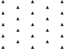 Nancy opakovateľná šablóna TRIANGLES na stenu