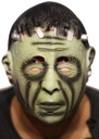 Halloweenska maska ​​Frankenstein Zombie Green Monster