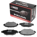Brzdové platničky DACO FRONT Ford Mondeo III MK3