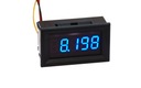 Digitálny panelový voltmeter 30V modrý 5-znakový