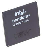 INTEL PENTIUM MMX A80503166 SL239 SOCKET7 166 MHz INTEL PENTIUM MMX A80503166 SL239 SOCKET7 166 MHz
