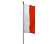 Vlajka poľská SILNÁ 100x250 cm Vlajka poľská NA SŤAŽOVÝ PEVNÝ MATERIÁL
