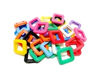 KEYS OVERLAY KEYRING štvorcový KEYS OVERLAY KEYRING štvorcový