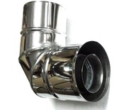Komínová vložka TURBO Koleno 60x100 90 stupňov .806 Komínová vložka TURBO Koleno 60x100 90 stupňov .806