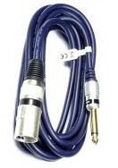 Kábel XLR zástrčka canon /wt JACK 6.3 mono 5m OFC(4053 Kábel XLR zástrčka canon /wt JACK 6.3 mono 5m OFC(4053