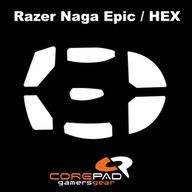 2 x CorePad klzáky pre Razer Naga Epic 2012 HEX 2 x CorePad klzáky pre Razer Naga Epic 2012 HEX
