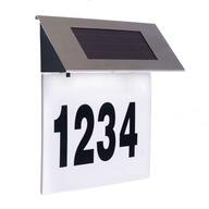 Solárny LED snímač osvetlenia domového čísla Solárny LED snímač osvetlenia domového čísla