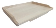 Drevený jednostranný stôl LARGE XXL 75x60 cm
