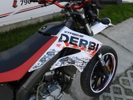 DERBi Senda DRD z 2010 dyhové nálepky SET DERBi Senda DRD z 2010 dyhové nálepky SET