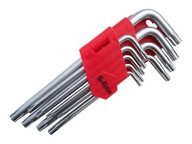 SADA KĽÚČOV TORX 9 kusov TORXY S OTVOROM T10 - T50 SADA KĽÚČOV TORX 9 kusov TORXY S OTVOROM T10 - T50