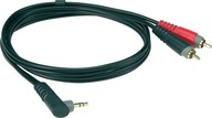 Klotz AY7-A0300 Maly Jack Czincze RCA Uhol 3m Klotz AY7-A0300 Maly Jack Czincze RCA Uhol 3m