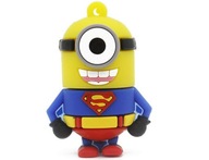 PENDRIVE 3.0 USB 8 GB SUPERMAN MINIONS PENDRIVE 3.0 USB 8 GB SUPERMAN MINIONS