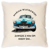 VANKÚŠ S POTLAČOU FSO VARŠAVA M20 DARČEK PRE FANÚŠIKOV VANKÚŠ S POTLAČOU FSO VARŠAVA M20 DARČEK PRE FANÚŠIKOV