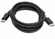 Kábel DisplayPort 5M DP 1.2 Kábel DISPLAY UHD 4K Kábel DisplayPort 5M DP 1.2 Kábel DISPLAY UHD 4K