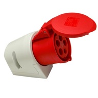 Zásuvka pevná 5P 16A 400V IP44 PCE Zásuvka pevná 5P 16A 400V IP44 PCE
