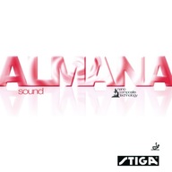 STIGA ALMANA SOUND max červená podšívka, pingpong STIGA ALMANA SOUND max červená podšívka, pingpong
