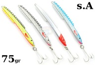 4 X COD PILKER PERFEKT SAND ELL TOBIAS 75gr s.A. 4 X COD PILKER PERFEKT SAND ELL TOBIAS 75gr s.A.