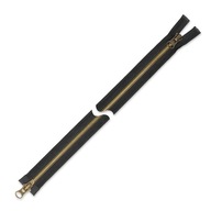 Obojsmerný kovový zips 80 cm Obojsmerný kovový zips 80 cm