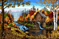 Vypočítaný grafický vzor pre krížikovú výšivku 60x40 Vypočítaný grafický vzor pre krížikovú výšivku 60x40