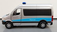 WELLY Mercedes-Benz Sprinter Van POLÍCIA 1:34 WELLY Mercedes-Benz Sprinter Van POLÍCIA 1:34