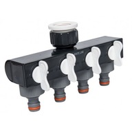4-SMERNÝ 1" PÁSKOVÝ DISTRIBÚTOR s 3/4 adaptérom 4-SMERNÝ 1" PÁSKOVÝ DISTRIBÚTOR s 3/4 adaptérom