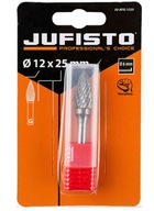 FRÉZA PRSTOVÝ PILNÍK NA OCEL KOV 12x25 typ G FRÉZA PRSTOVÝ PILNÍK NA OCEL KOV 12x25 typ G