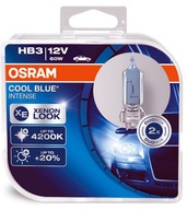 2x ŽIAROVKY OSRAM COOL BLUE INTENSE HB3 60W/12V