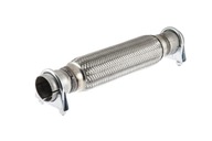 Flexibilný konektor, výfukový flexibilný konektor, tlmič vibrácií 45x360, so svorkami Flexibilný konektor, výfukový flexibilný konektor, tlmič vibrácií 45x360, so svorkami