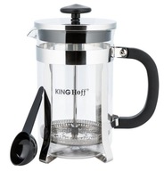 KingHoff Sklenený čajový nálevník 600 ml Bylinky Džbán na kávu KH-4837 KingHoff Sklenený čajový nálevník 600 ml Bylinky Džbán na kávu KH-4837