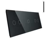 PANEL LIVOLO 3 MODULY 2+1+2 PRE DOTYKOVÉ VYPÍNAČE c PANEL LIVOLO 3 MODULY 2+1+2 PRE DOTYKOVÉ VYPÍNAČE c
