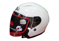LAZER ORLANDO Evo White Moto prilba veľkosť M LAZER ORLANDO Evo White Moto prilba veľkosť M