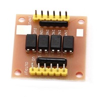 4-kanálový 12V modul optočlena PLC __BTE-329 4-kanálový 12V modul optočlena PLC __BTE-329