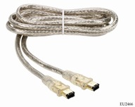 Kábel 6/6 FireWire IEEE1394 THOMSON zlaté kontakty 2m