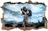 NÁLEPKY NA STENU Diera STAR WARS 52 115x75 cm NÁLEPKY NA STENU Diera STAR WARS 52 115x75 cm
